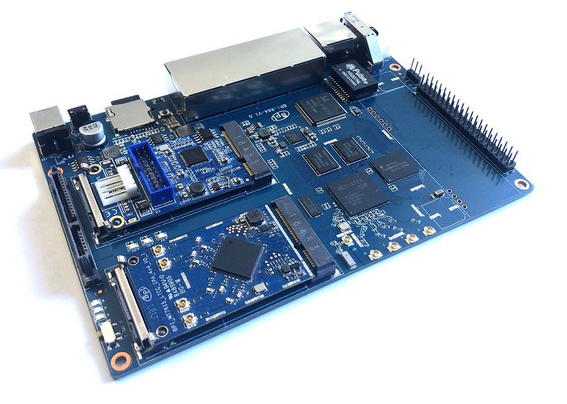 Banana Pi BPI-R64 开源路由器 MTK MT7622 64位芯片方案设计,智能路由开