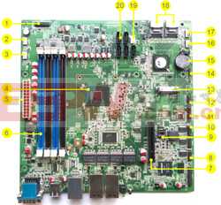 低功耗，高能效Intel® ATOM(Avoton)服务器主板
