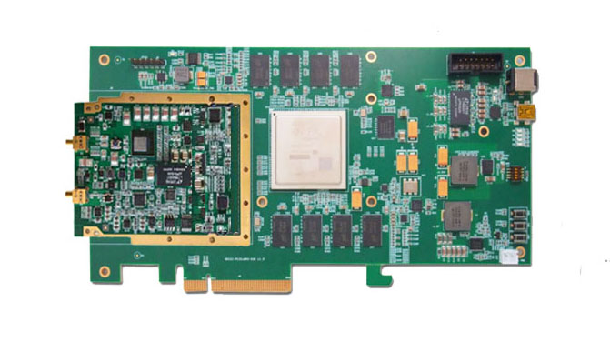 模拟信号源PCIe卡设计资料：613-单路12Gsps 3G 带宽模拟信号源PCIe卡