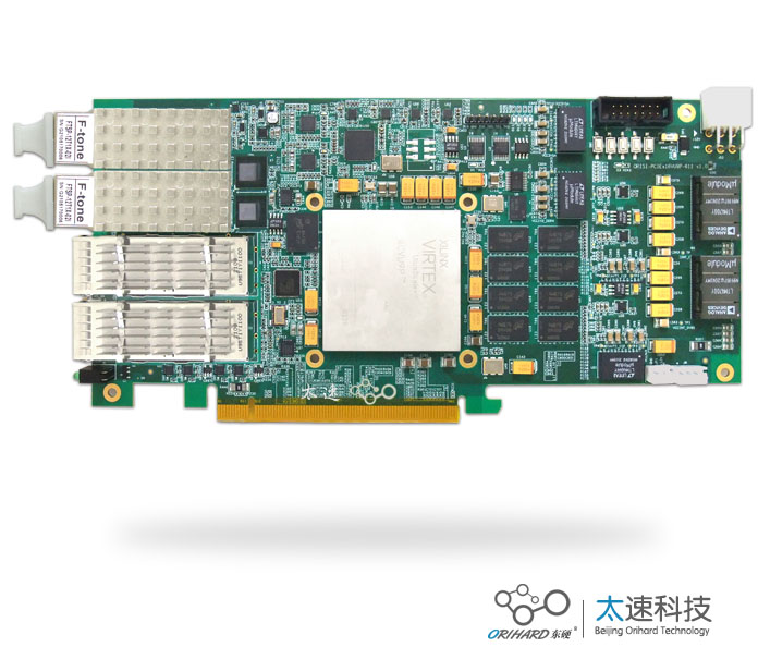 XCVU9P处理板设计原理图：509-基于XCVU9P的32路光纤PCIeX16收发卡