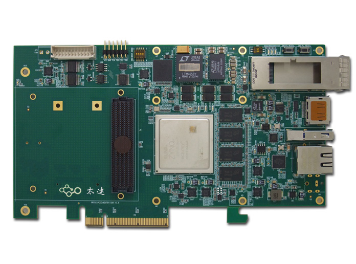 536-基于FMC接口的XCZU7EV 通用PCIe卡