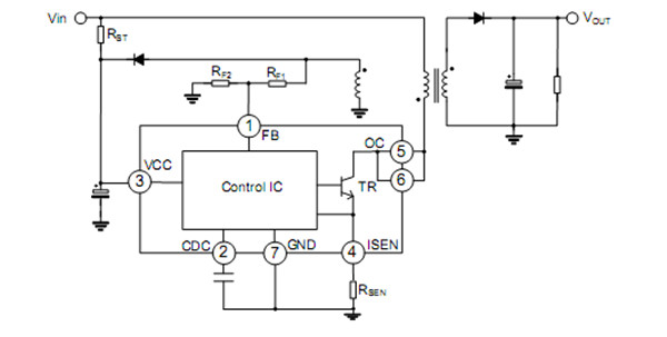 士兰微电源ic SD6952S led恒流驱动芯片充电器/适配器IC