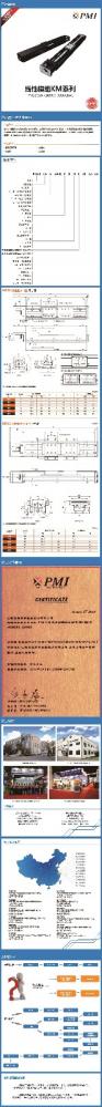 银泰（PMI）KM33系列标准型模组KM3305A+200N0-0030CBA1高精度高刚性