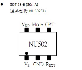 低压差LED恒流灯条方案芯片-NU502 NU510
