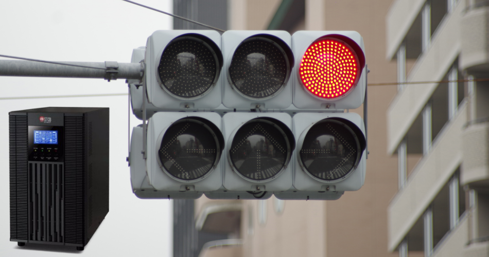 城市交通信号灯UPS电源微信云监控及告警方案