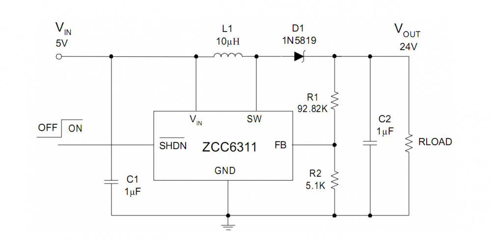 ZCC6311升压  替代ACT6311/AT1308