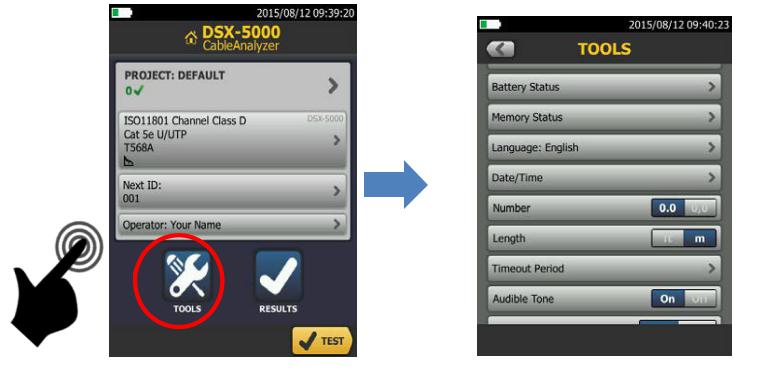 FLUKE福禄克DSX 5000网线测试仪使用基本参数方法