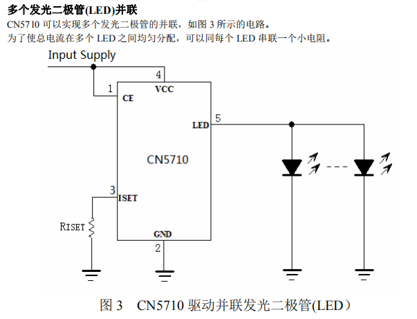 高亮度发光二极管(LED)驱动集成电路CN5710