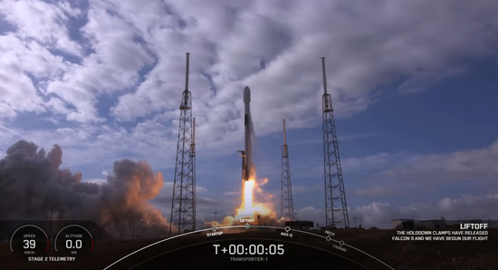 单次搭载143颗人造卫星！SpaceX创一箭多星记录，太空拼车每200千克100万美元