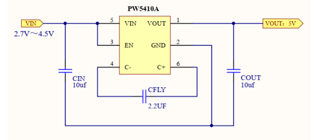 测试3.7V升压5V，3.7V转5V电路图芯片