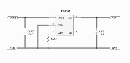 USB限流IC，输入5V,输出5V，最大3A限流