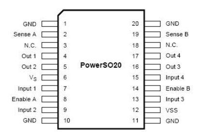 ZCC298N 双全桥步进电机专用驱动芯片替代L298