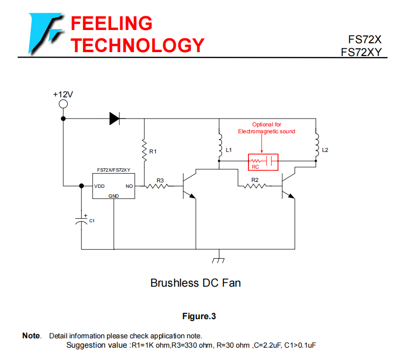 FS72X 单数字输出霍尔效应锁存器芯片