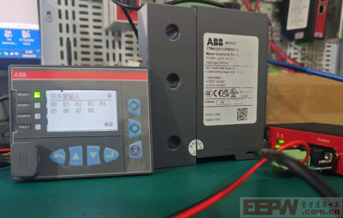ABB电机保护单元通过profibusDP主站转profinet网关接入到西门子1200plc系统461.png