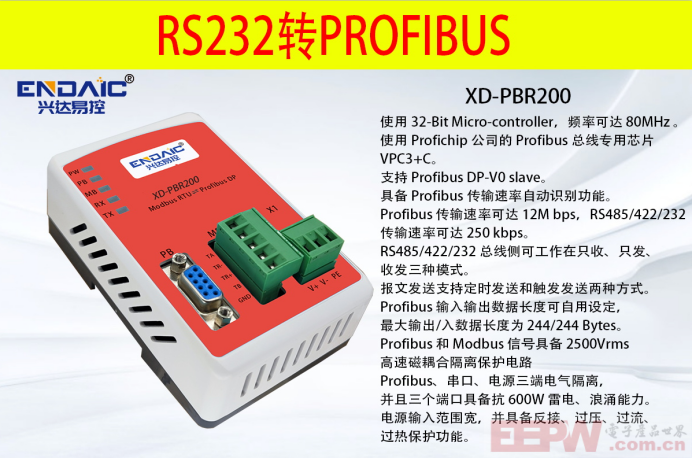RS232_485转probusDP网关与茵莱特称重仪表通讯案例179.png