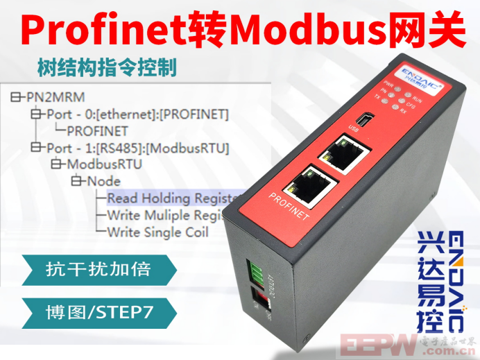 ModbusRTU转Profinet网关与台安S310变频器快速通讯案例