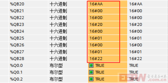 西门子S7-300 PLC通过RS485转PROFIBUS-DP网关发送命令让JRT激光测距传感器开启一次慢速距离测量680.png