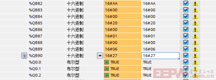 西门子S7-300 PLC通过RS485转PROFIBUS-DP网关写入命令让激光测距传感器开启快速模式连续测量659.png