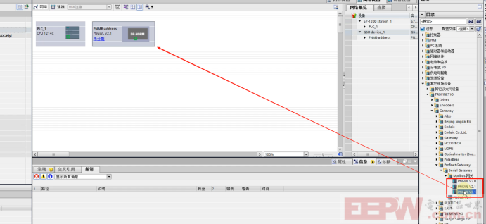 Modbus RTU转Profinet网关接涡街液体流量计到西门子1200 PLC系统744.png