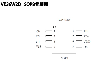 抗干扰液位检测VK36W2D两点液体检测芯片1对1输出