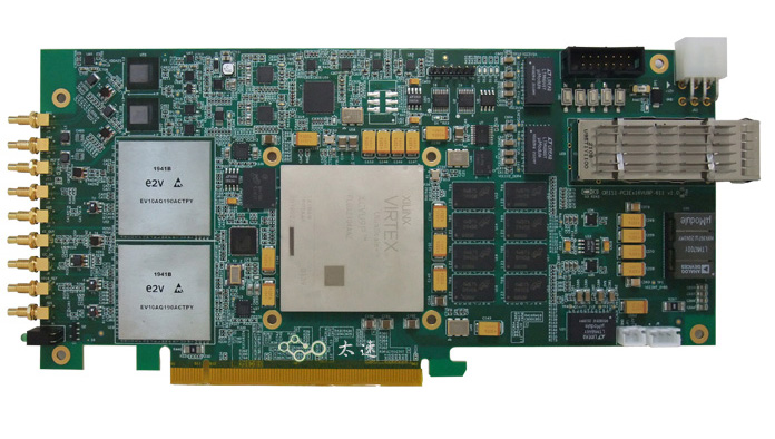 PCIe数据卡设计资料第611篇-基于VU9P的双路5Gsps AD 双路6Gsps DA PCIe