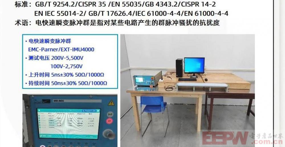 北京电快速瞬变脉冲群测试（EFT)检测报告