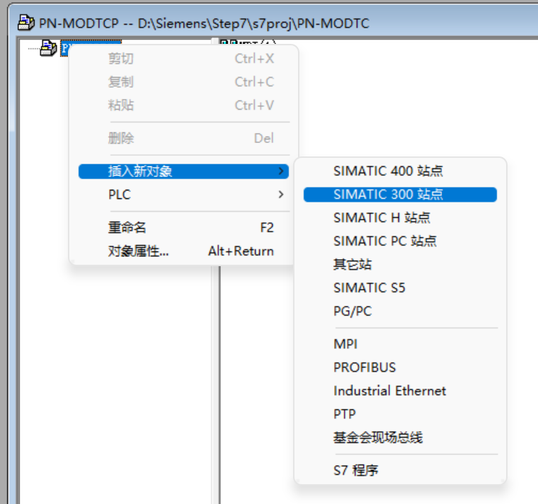 300PLC通过ModbusTCP转Profinet网关连接组态王