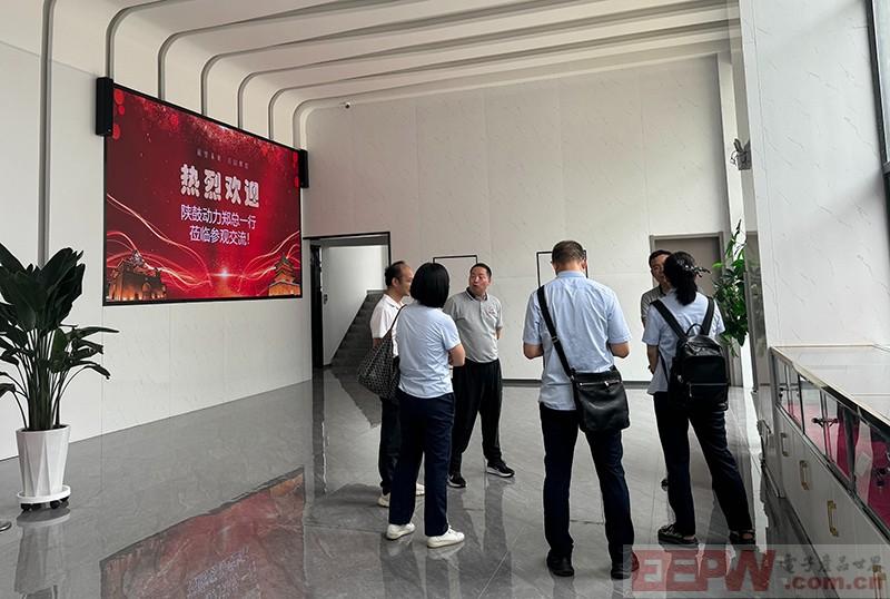 陕鼓动力郑总一行莅临国盛激光参观交流