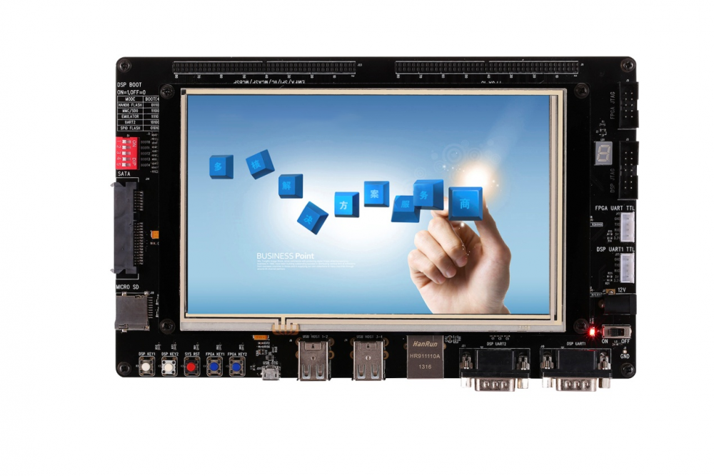 XQ138AS-EVM  DSP+ARM+FPGA开发板  OMAPL138+FPGA