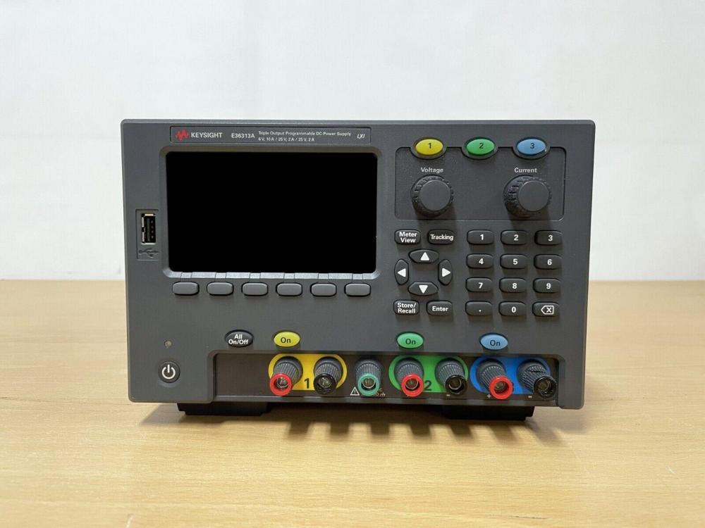 是德科技Keysight E36313A 160W三路输出电源