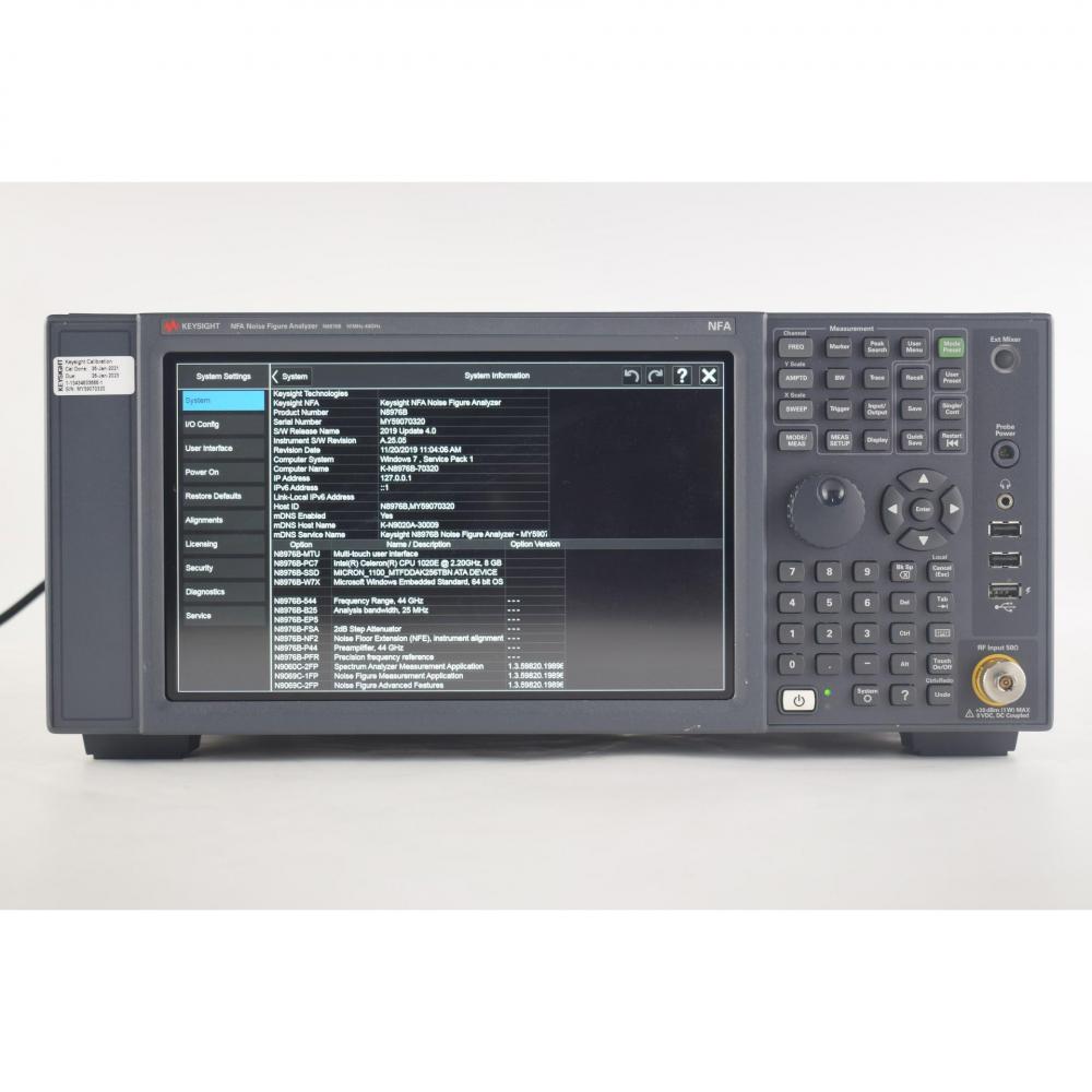 是德科技Keysight N8976B噪声系数分析仪