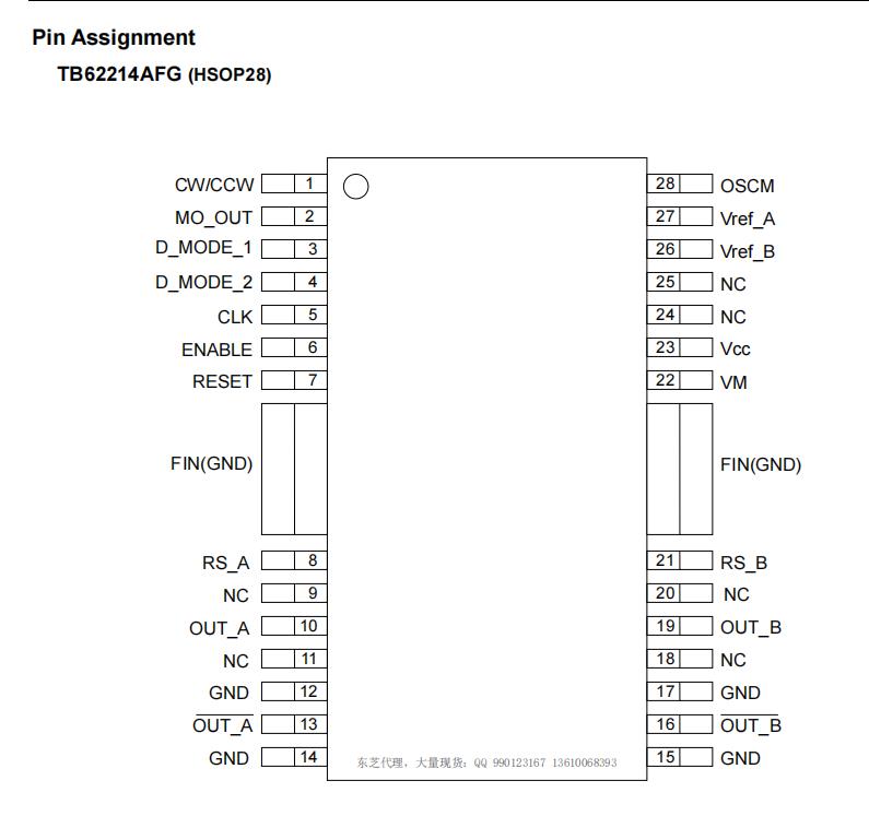 探索TB62214AFTG：精密电机控制的强大解决方案