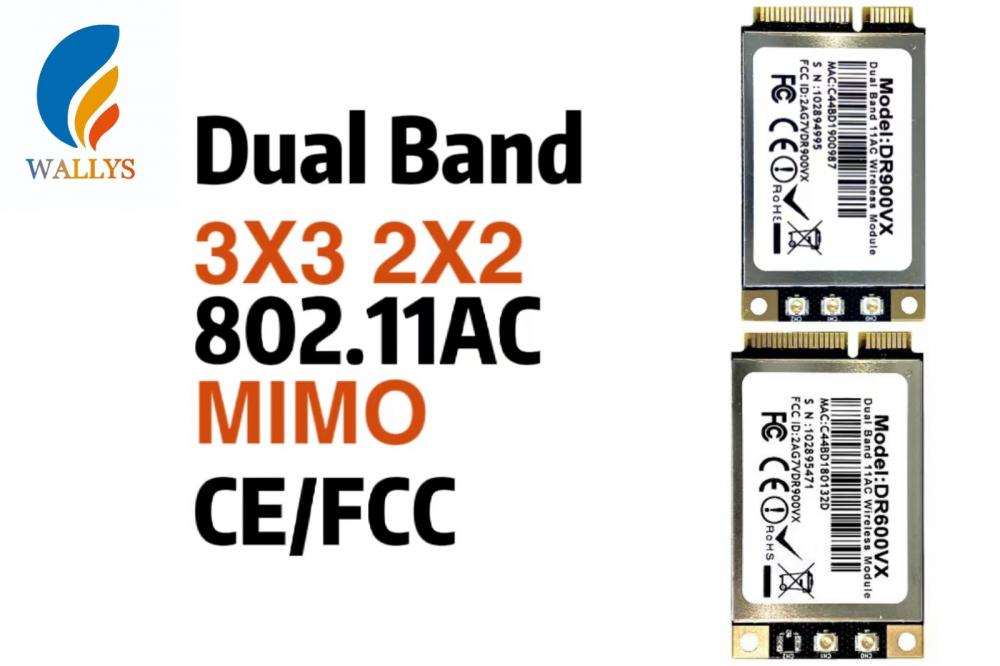 QCA9880 WIFI5 802.11AC Dual Band MIMO 2x2 3x3 Mini