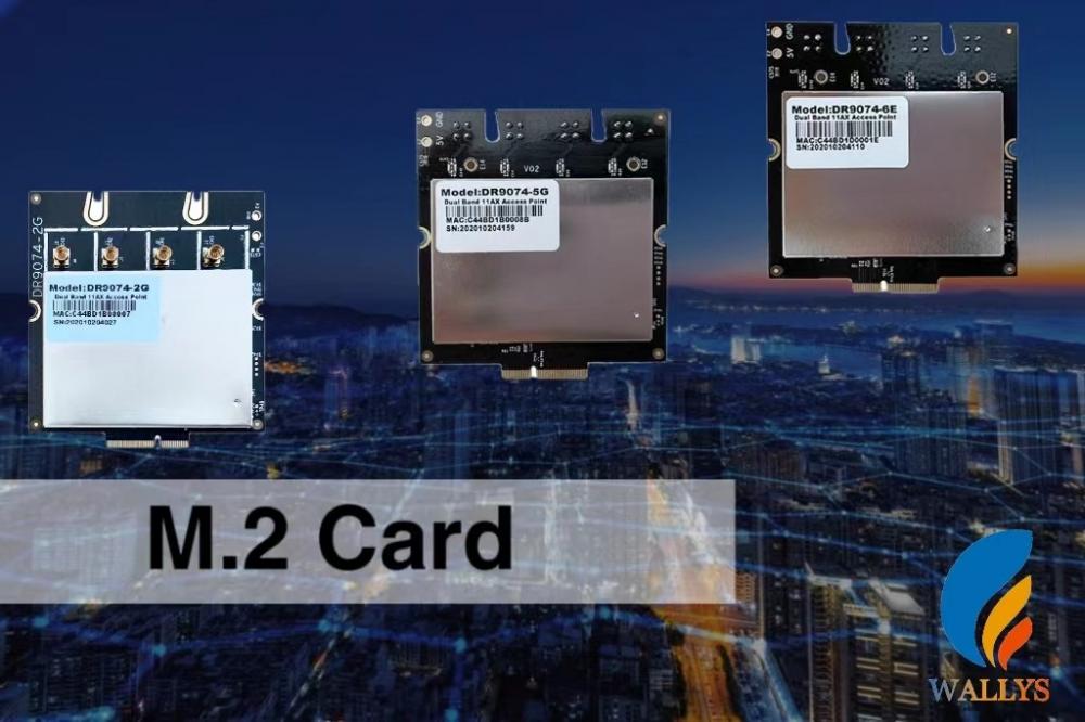 M.2 Network Card QCN9074 QCN9024 Chipset 2.4G 5G 6