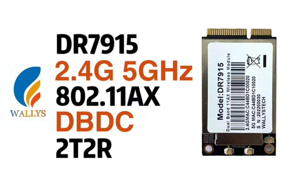 MT7915 with MT7975|Wi-Fi 6 DBDC mini PCIe network 