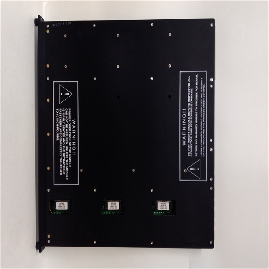 TRICONEX 4000163-510 随着功率的增加和可用空间的减少
