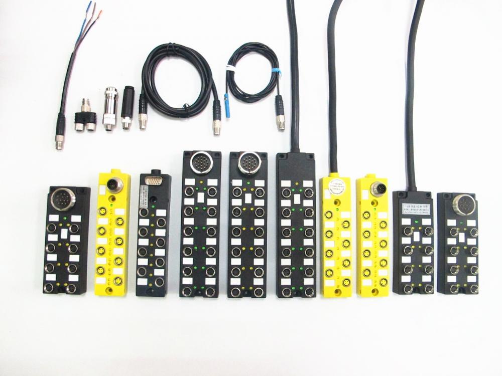 I/O分线盒M12总线8端口集线器