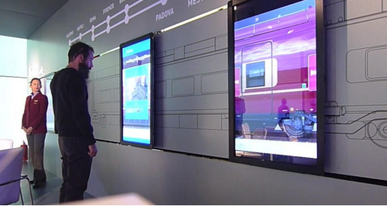 为什么数字化展厅都在使用互动滑轨屏？