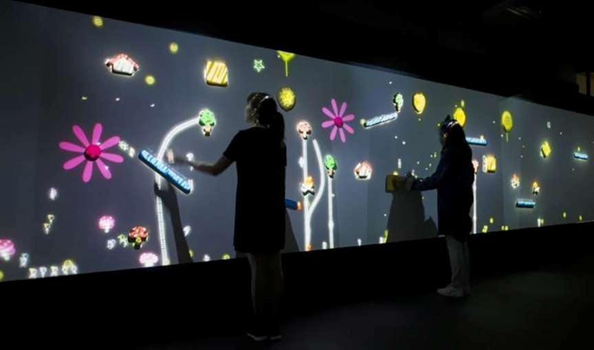 墙面互动投影系统在科技展厅中的创新应用与内容表达