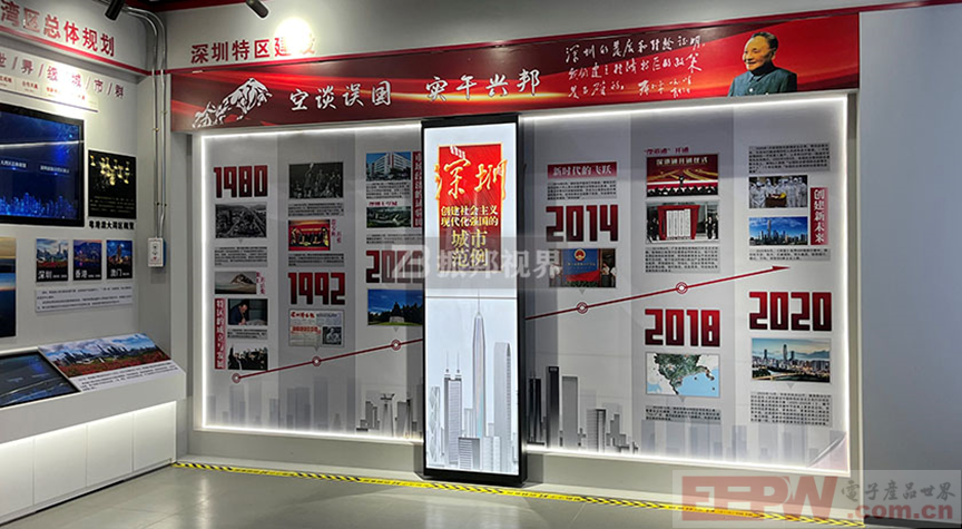 突破传统展陈局限，滑轨屏智能系统实现企业展厅内容递进式演绎！