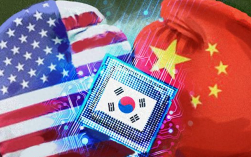 中美芯片战争，韩国半导体企业进退两难！