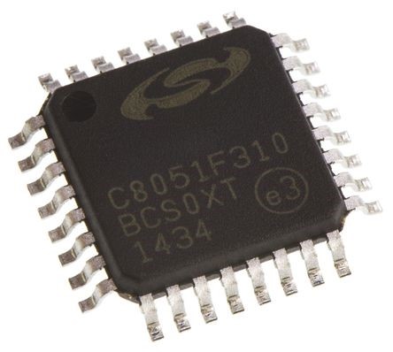 昂科烧录器支持Silicon labs芯科科技的8位微控制器C8051F310-GQ