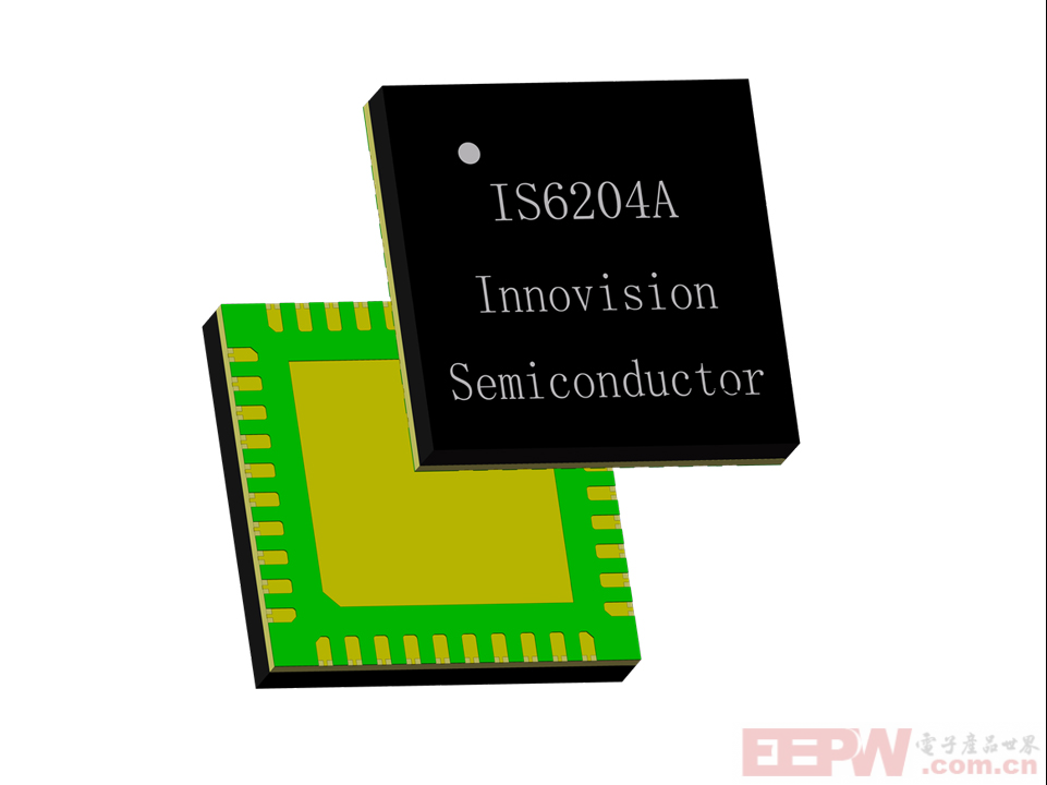 昂科烧录器支持Innovision Semiconductor长工微电子的数字控制器IS6204A