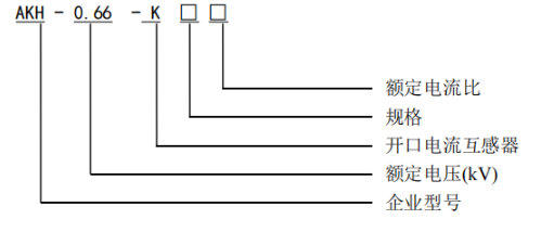 安科瑞 AKH-0.66K开口式电流互感器 常用于改造项目 安装方便