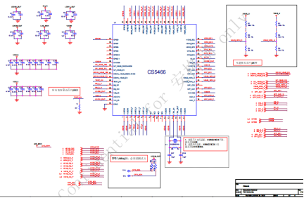 CS5466Type-C转HDMI 8K30HZ+U3+PD方案|cs5466设计电路原理图|cs5