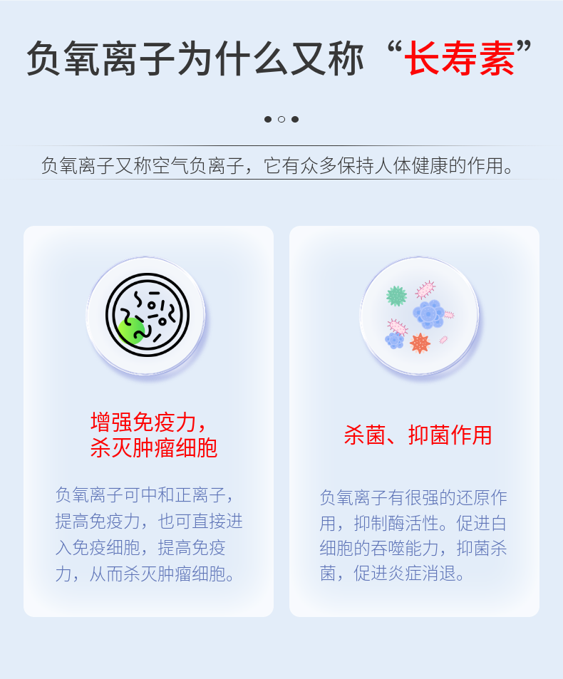 为什么负氧离子有“长寿素”的美称