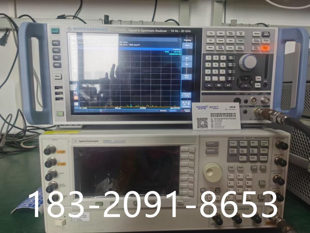 罗德与施瓦茨FSV3030频谱分析仪热租