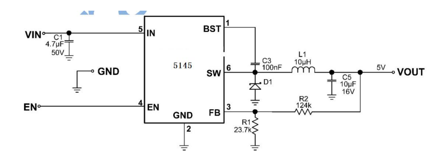 ZCC5145-45V 0.6A  DC/DC降压IC 替代MP2451/RT8258