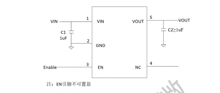 ZCC9159-带EN 7V/300mA 超低功耗高速 LDO