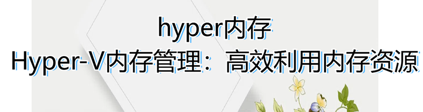 hyper内存，Hyper-V内存管理：高效利用内存资源！